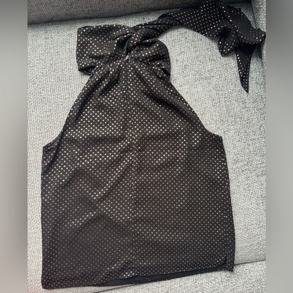 BNWT Jason Wu Tie-Neck Polka Dot Blouse Size M! - Picture 13 of 15